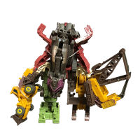 Devastator Transformation Action Figure ของเล่นสำหรับเด็กภาพยนตร์รุ่น18ซม. ABS 7IN1ขนาดเล็กรุ่น Deformation Car Robot Figma