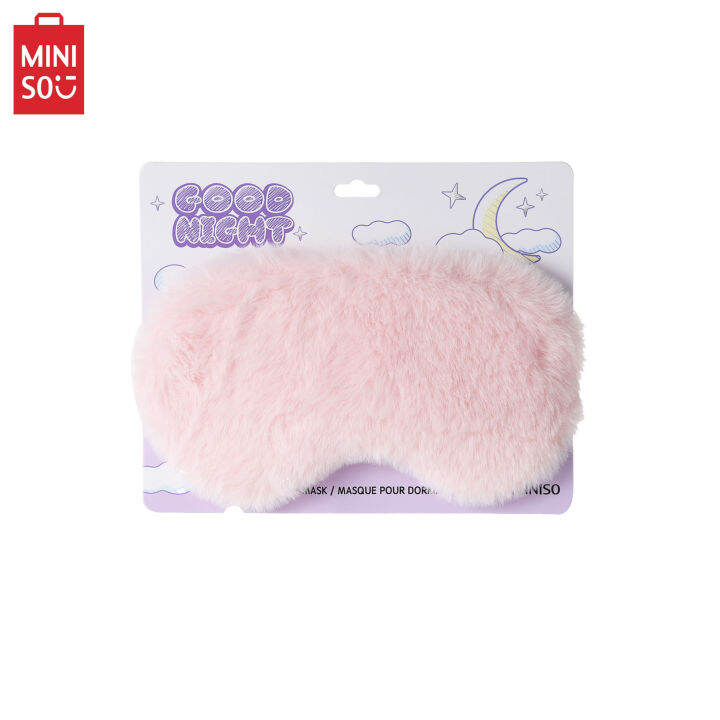 Miniso Princess Plush Sleep Mask Lazada PH