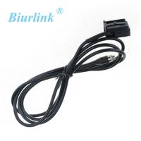 Biurlink สาย Aux อะแดปเตอร์12pin เต้ารับสำหรับ Opel Cd30 Mp3 Cd70 Navi Dvd90 Navi