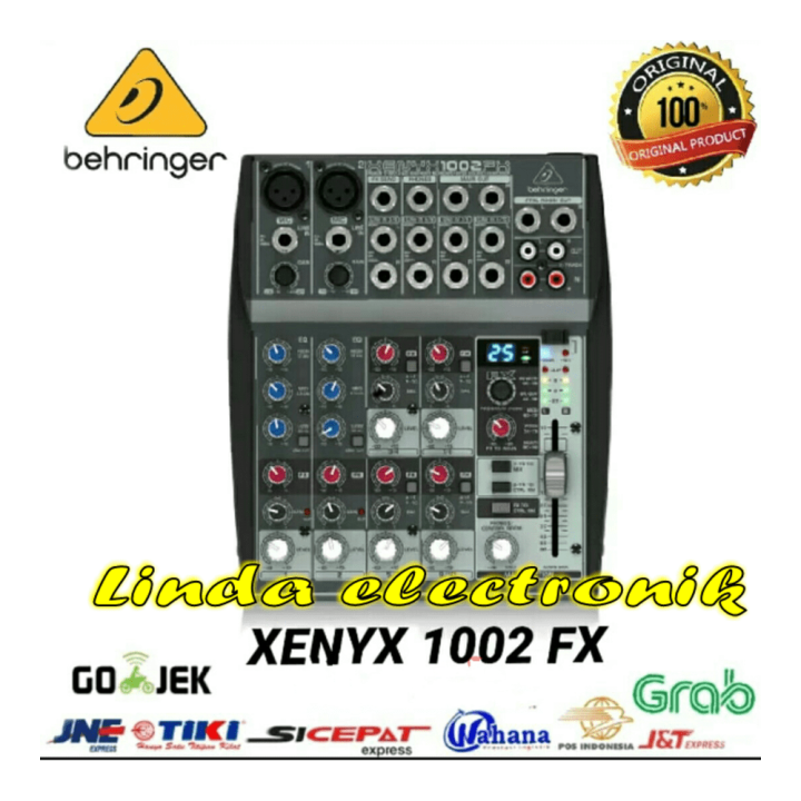 Mixer Behringer XENYX 1002 FX 10channel ORYGINAL xenyx 1002fx xenyx100