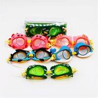 Comfortable Swim Eyewear for Kids Cartoon One-Piece PVC Waterproof Swimming Goggles Pool Water Sports Eye Protectors Pływanie Goggles