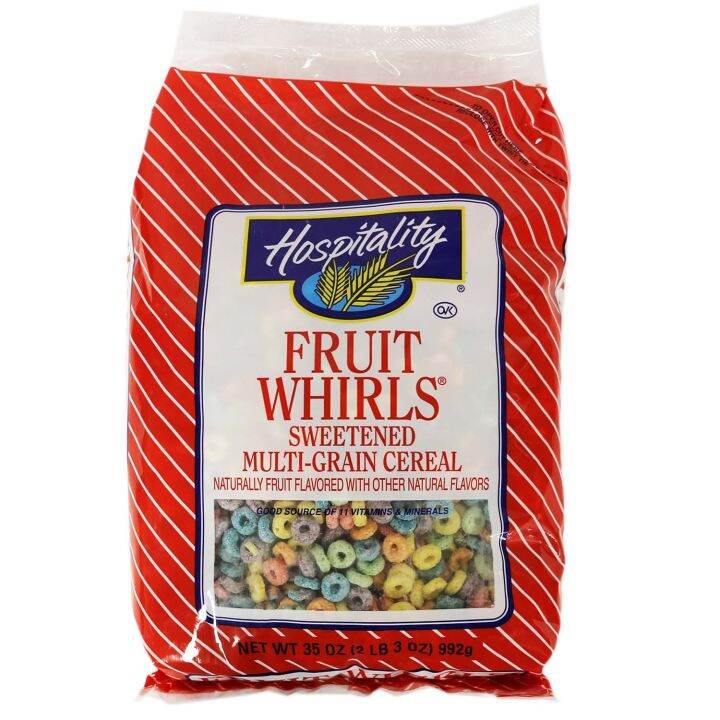 HOSPITALITY FRUIT WHIRLS CEREAL 35 oz Lazada PH