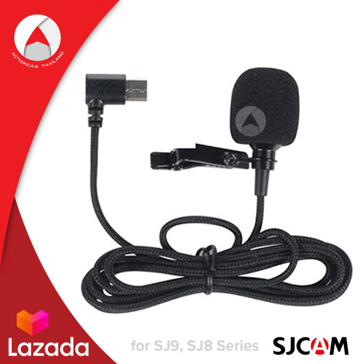 sjcam-external-microphone-for-action-camera-sj8-sj9-series-ไมโครโฟน-กล้องแอคชั่น-กล้องติดหมวก-กล้องถ่ายวีดีโอ-เอสเจแคม