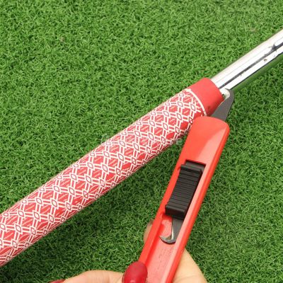 ：“{—— Professional Golf Club Grip Kit Grip Tape Strips Vise Clamp Fixtures Club Cover Removal Regripping Repair Set Replacement