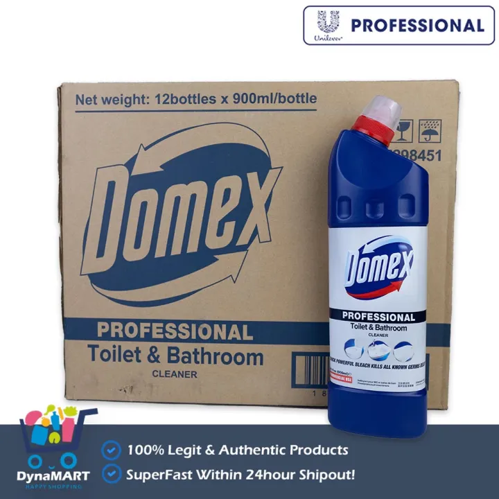 Wholesale Domex Professional Toilet & Bathroom Cleaner [900ML X 12's ] BIG SALE | Lazada PH