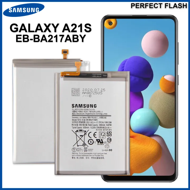 Samsung Galaxy A21s Battery Original Model Eb Ba217aby 5000mah High Quality Phone Battery