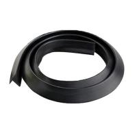 1pcs Car External Wheel Eyebrow Rubber Anti-collision Strip Black 1.5m Car Wheel Fender Extension Moulding Flares Trim Strip Edg