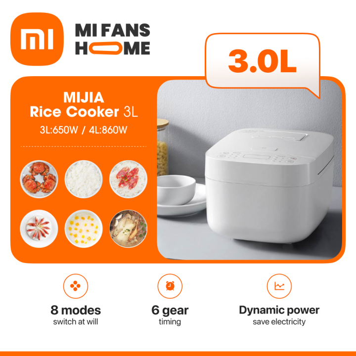 Xiaomi Mijia Electric Rice Cooker C1 3L/4L/5L 650W MDFBZ02ACM Multifunctional Electric Mini Food