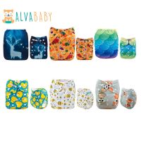 (6Pcs/Set) Cloth Diapers Baby Shells Reusable Baby Cloth Nappy Shells Without Insert