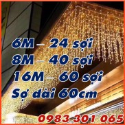 Đèn thả rèm mành 6m 8m 16m LED Trang Trí Ngoài Trời Trang Trí Sự Kiện Nhà