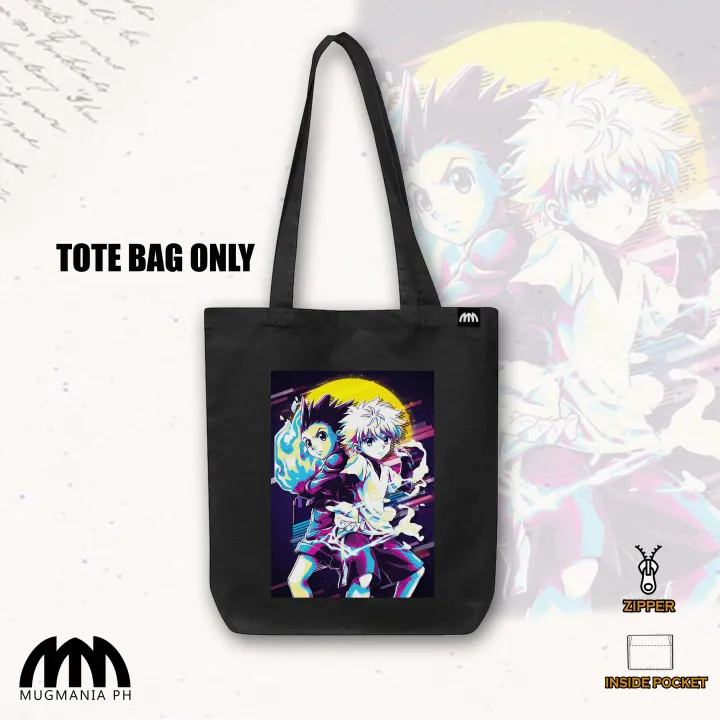 Hunter X Hunter - Mugmania - Killua and Gon - Black Tote bag Only (With ...