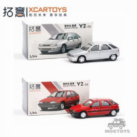 XCarToys 1:64 Citroen ZX Fukang ปักกิ่งรถแท็กซี่สีแดง/เงินรถโมเดล Diecast