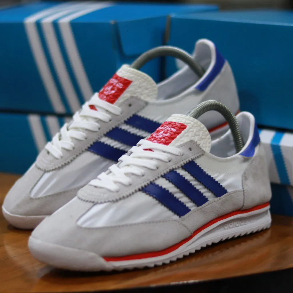 adidas originals sl 72 sneakers in vintage white