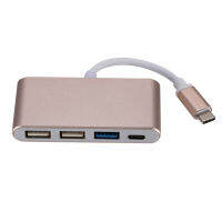 3.1 Usb C Hub Type C ไปยัง Usb 3.0 Splitter แปลงสำหรับ Macbook Air แบบพกพา Hab อะแดปเตอร์ Lapaccessories