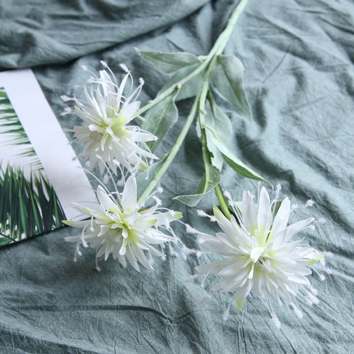 sanwood-ดอกไม้เทียมแฟชั่น-vivid-7สี-faux-ผ้าไหมดอกเบญจมาศเทียมสำหรับของขวัญ