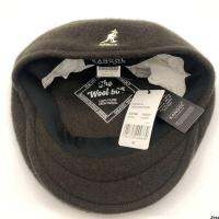 ตราเหล็ก KANGOL หมวกไหมพรมผู้หญิงสุดฮอตหมวกทำด้วยผ้าขนสัตว์ปักลายแฟชั่นหมวกจิงโจ้เบเร่ต์สไตล์ญี่ปุ่นแมทช์ลุคง่าย