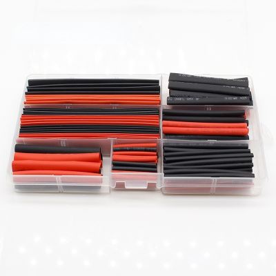 【YF】☏㍿☏  150Pcs 2:1 Polyolefin Shrink Tubing Tube Sleeving Wrap Wire Cable S08 Drop ship