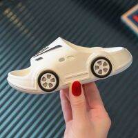 Children summer slippers private lights supercar in the indoor and outdoor wear soft bottom antiskid child night light cool slippers