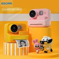 ESCAM K27 48MP Dual เลนส์การพิมพ์กล้องของเล่นการพิมพ์กระดาษ2.0นิ้ว HD หน้าจอกล้องเด็ก