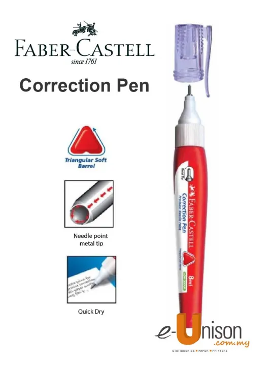 FaberCastell Correction Pen 8ml Lazada
