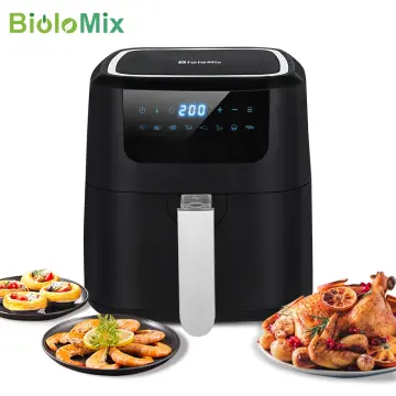 BioloMix 7L 12L 15L Air Fryer Multifunctional Countertop Oven Toaster  Rotisserie and Dehydrator With LED Digital Touchscreen