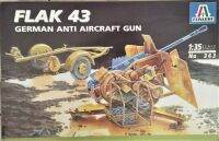 Italeri  1/35 No363 โมเดลปืนต่อสู้อากาศยาน FLAK 43