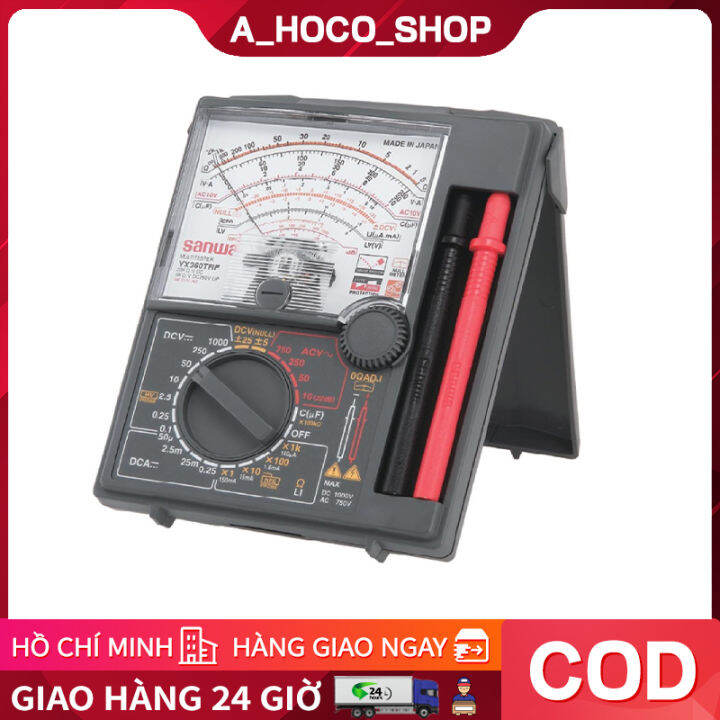 Sanwa YX360TRD Analog MultiTester MultiMeter Made in JAPAN Analogue