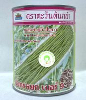 ถั่วฝักยาวมังกรหยก เบอร์9 ขนาด 500g เป็นถั่วเนื้อ ฝักยาว 60-65 cm ดก