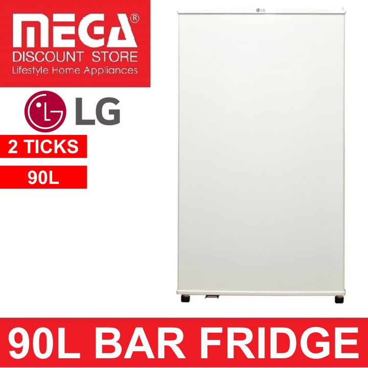 lg gl 131sqw 90l bar fridge