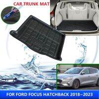 Trunk Mat For Ford Focus MK4 Hatchback 2018 2023 Titanium Zetec ST-Line 2020 2019 High Temperature Resistant Storage Accessories