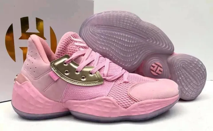 harden basketball shoes pink