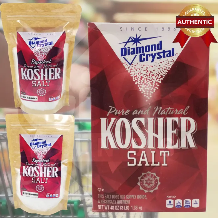 Kosher Salt Diamond Crystal Pure and Natural Kosher salt 48 oz 1.36kg
