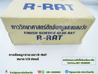 (ยกโหล) กาวดักหนู +ถาด ตรา R-RAT กาววิทยาศาสตร์ กับดักหนู