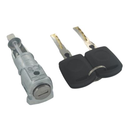 【YF】 1Z0837167C 6Y0898167E LEFT DRIVER DOOR LOCK BARREL CYLINDER FOR SKODA OCTAVIA 2005-2008