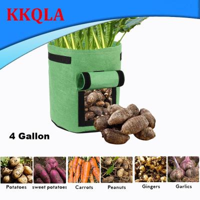 QKKQLA DIY Potato Grow Planter Non-Woven Fabric Growing Bag Tomato Planting Container Vegetable Gardening Thicken Garden Pot