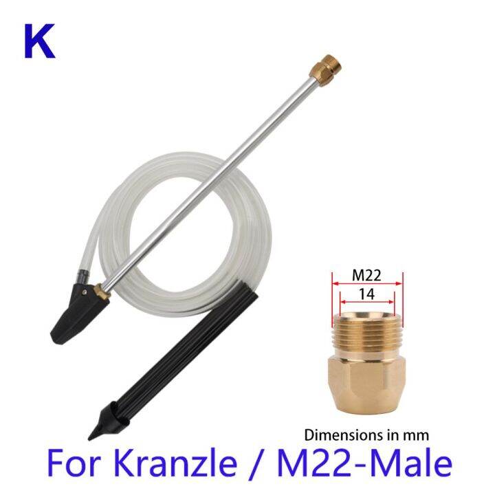Pressure Washer Sandblasting Kit Wet Sandblaster Lance Nozzle For