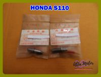 HONDA S110 INTAKE VALVE &amp; EXSHAUST VALVE BUSHING SET MADE in "JAPAN" #บูชวาล์วไอดี + บูชวาล์วไอเสีย