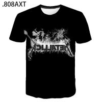 COD DSFDGDFFGHH Fashion mens and womens Metallica 3D Printed pattern mens shirt large size short-sleeved T-shirt