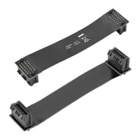 SLI jembatan kabel GPU konektor interkoneksi kartu VGA 10cm kartu grafis ganda konektor jembatan Kabel Crossfire untuk nVidia