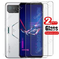 {digital pendant} 2ชิ้นสำหรับโทรศัพท์ ROG ASUS 6D Ultimate 6.78 Quot; ROG6ป้องกันกระจกนิรภัย Phone6 6Pro Phone6Pro ฟิล์มปกป้องหน้าจอScreen Protectors