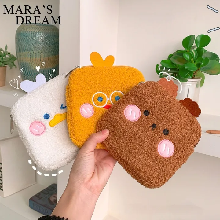 cute-plush-coin-purse-sanitary-napkin-storage-bag-women-lipstick-lip-balm-storage-bag-small-makeup-organizer-pouch-14cmcarry-bag