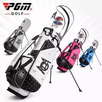 ถุงกอล์ฟสุภาพสตรี PGM จุของได้เยอะมาก (QB094) PGM Ladies microfiber golf stand bag สินค้ามีจำนวนจำกัด