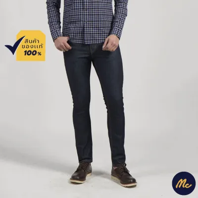 Mc Jeans กางเกงยีนส์ขายาว กางเกงยีนส์ ขาเดฟ สียีนส์ ทรงสวย MAD6224