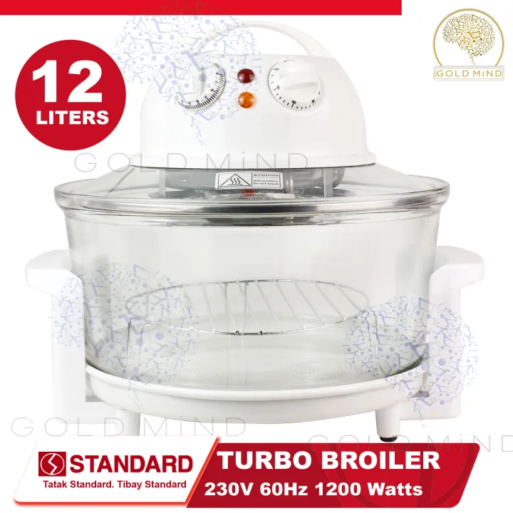 Standard Turbo Broiler 12Liters 1200 Watts Lazada PH