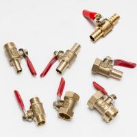 [HOT] 1/8 quot; 1/4 39; 39; 3/8 39; 39; 1/2 39; 39; Brass small ball valve Female/Male Thread Brass Valve Connector Joint Copper Pipe Fitting Coupler Adapter