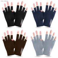 1 Anti-UV Men Fishing Gloves Antiskid Breathable Cycling Sport