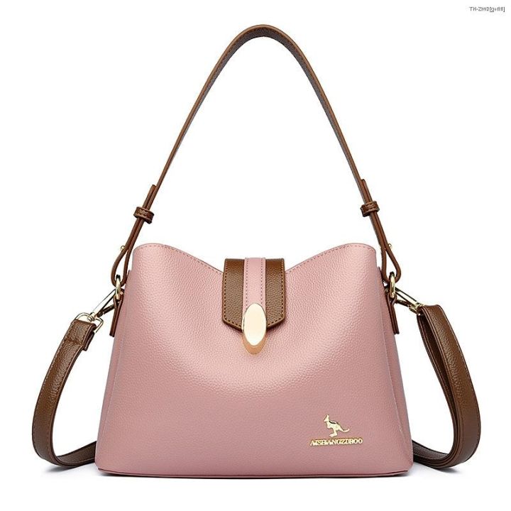 handbag-branded-กระเป๋าผู้หญิงวัยกลางคนใหม่-2022-กระเป๋าสะพาย-messenger-สีฮิตแฟชั่นถังกระเป๋ากระเป๋าผู้หญิง