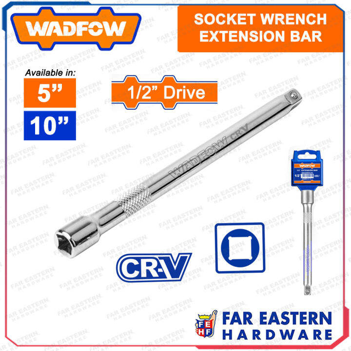 WADFOW Extension Bar Socket Wrench 1/2" Drive 5" 10" WFHT Lazada PH