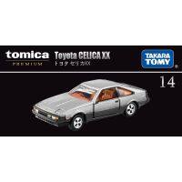 TP14 Takara Tomy Tomica คุณภาพดีโตโยต้าเซลิก้าโรงเรียนเก่า JDM แบบจำลองรถแข่งรถของเล่นของขวัญสำหรับเด็กผู้ชายและเด็กผู้หญิง