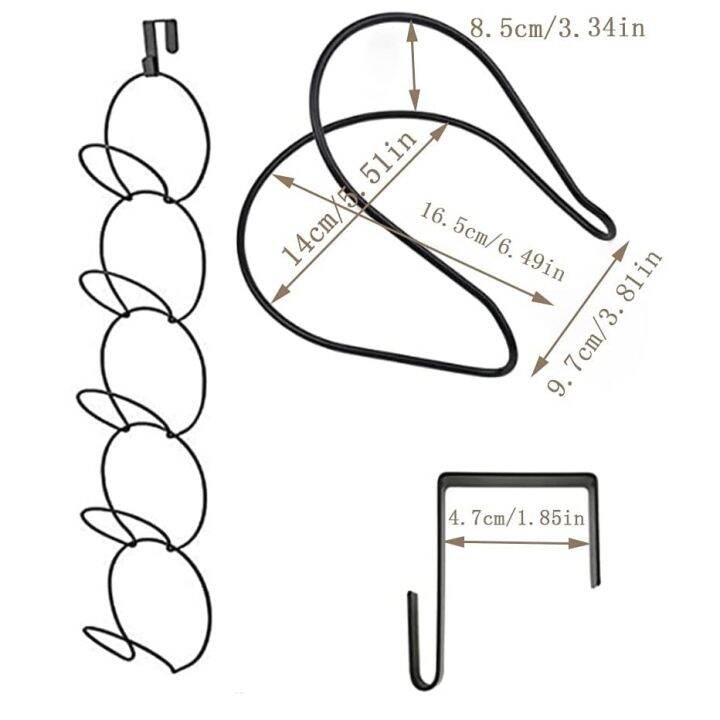 baseball-cap-holder-hat-sorting-storage-rack-door-closet-scarf-bag-hanger-baseball-cap-rack-stackable-home-organizer-supplies